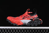 Balenciaga Hike Trail Low-Top Sneakers Red and Black WHIKE6010
