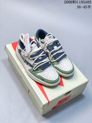 Jordan Air Jordan 1 Low OG SP Travis Scott Fragment White Green DM6868-102