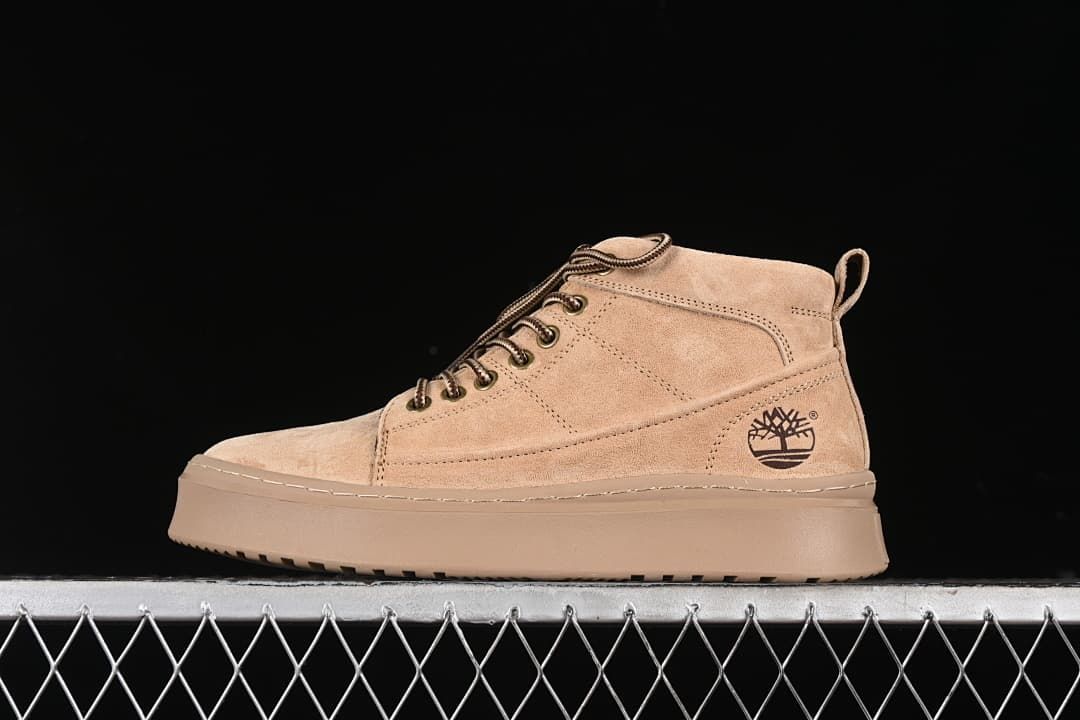 Timberland TB10072 Sand Mid-Top Lace-Up Boots