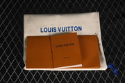 Louis Vuitton Green and White Low-Top Lace-Up Sneakers