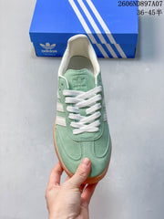 adidas Originals Samba Low-Top Sneakers, Mint Green/White, KH8706