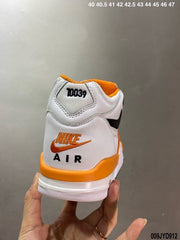 Nike Air Flight 89 White Orange Black Sneakers