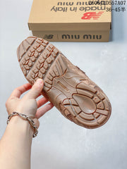 Miu Miu x New Balance 530 SL Sneakers in Brown