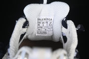 Balenciaga 3XL Split Logo Sneakers in Eggshell, Red and Navy