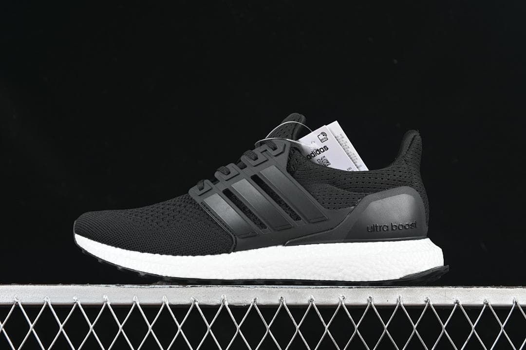adidas UltraBoost 1.0 Running Shoes Black White HQ4201