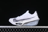 Nike ZoomX Vaporfly Next% 3 Road Racing Shoes, White/Grey