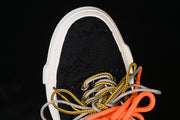 VESSEL x Snowflake Black Platform Low-Top Sneakers