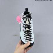 KEEN Jasper Low-Top Outdoor Sneakers White Black Pink
