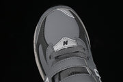 New Balance 2002R Kids Hook-and-Loop Sneakers, Gray