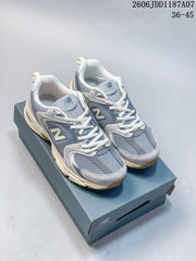 New Balance 530 Grey Mesh Retro Running Sneakers GR530SUB