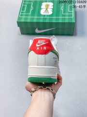 Nike Air Force 1 Low Brazil 2016 White Green Yellow