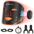 Fda Cleared FOLOKE Red Light Mask, Luminous Wireless LED Mask Light , Near Infrared Red Light (NIR), Body Beauty Machine For Home Care