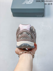 New Balance 204L Low-Top Sneakers in Gray and Brown