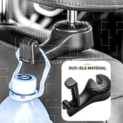 2-in-1 Car Headrest Hook & Phone Holder
