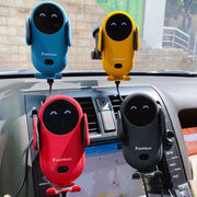 Smart Car Wireless Charger Phone Holder – 10W Fast Charging