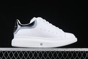 Alexander McQueen Oversized Sneakers White Black Heel
