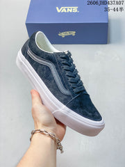 Vans Old Skool 36 Low-Top Sneakers, Navy and White