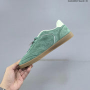 MLB Clubbie SD Low-Top Sneakers, White and Green