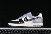 Nike Air Force 1 '07 Low Black White Grey Sneakers SS1979-013