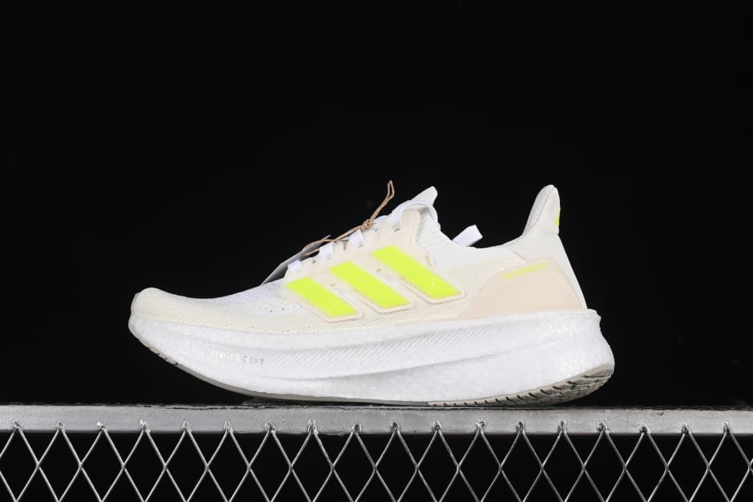 adidas Ultraboost 5 Running Shoes White Lime ID8843