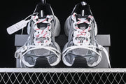 Balenciaga 3XL Split Logo Sneakers White Navy Grey