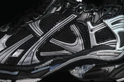 Balenciaga Runner Sneakers Black Silver W3RMU1100