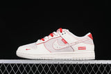 Nike SB Dunk Low Supreme White Red DM6868-033
