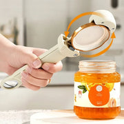 Multifunctional Adjustable Jar & Bottle Opener, Labor-Saving Lid Remover for Weak Hands & Seniors