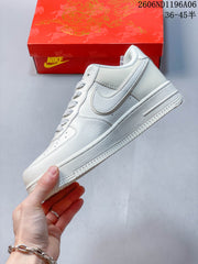 Nike Air Force 1 Low Year of the Horse White Sneakers CS5288-726