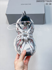Balenciaga Phantom Sneakers White Silver Red 542390ASWTQ