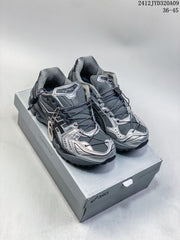 ASICS GEL-KAYANO 14 Sneakers in Gray and Silver