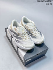 adidas Adizero Evo SL Running Shoes, White/Silver, 06ND1097A07