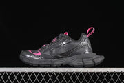 Balenciaga 3XL Ripstop Sneakers Dark Grey Pink