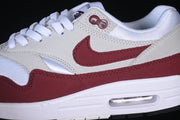 Nike Air Max 1 Sneakers White Burgundy IM3906-100