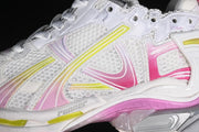 Balenciaga Runner Mesh Sneakers White Pink Yellow