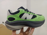 New Balance Green and Black Low-Top Sneakers