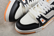 Louis Vuitton LV Trainer Sneaker White Orange