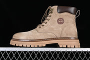 Timberland TB10082 Khaki Mid-Top Lace-Up Boots