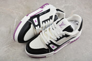 Louis Vuitton LV Trainer Sneaker White Purple