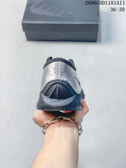 Nike Air Superfly Low-Top Sneakers Silver and Navy IB5824