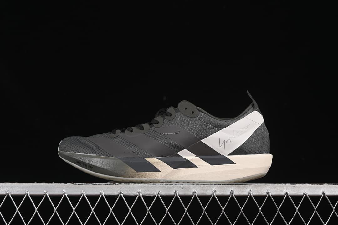 Y-3 Adios 9 Running Shoes JS3151 Black Gray