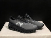 On Cloudmonster 2 Running Shoes in Gray and Black
