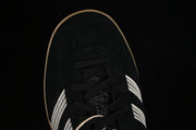 adidas Gazelle Indoor Sneakers Black with Gum Sole JI2755