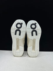 On The Roger Advantage Pro Sneakers in Cream and Black