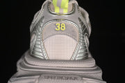 Balenciaga 3XL Sneakers in Taupe and Fluorescent Yellow