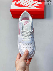 NikeCourt Borough Low Essential+ GS Sneakers White Pink