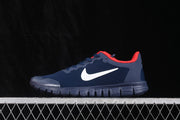 Nike Free 3.0 Running Shoes Navy Red 816568-005