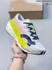 On Cloudboom Max Running Sneakers White Pink Neon Yellow