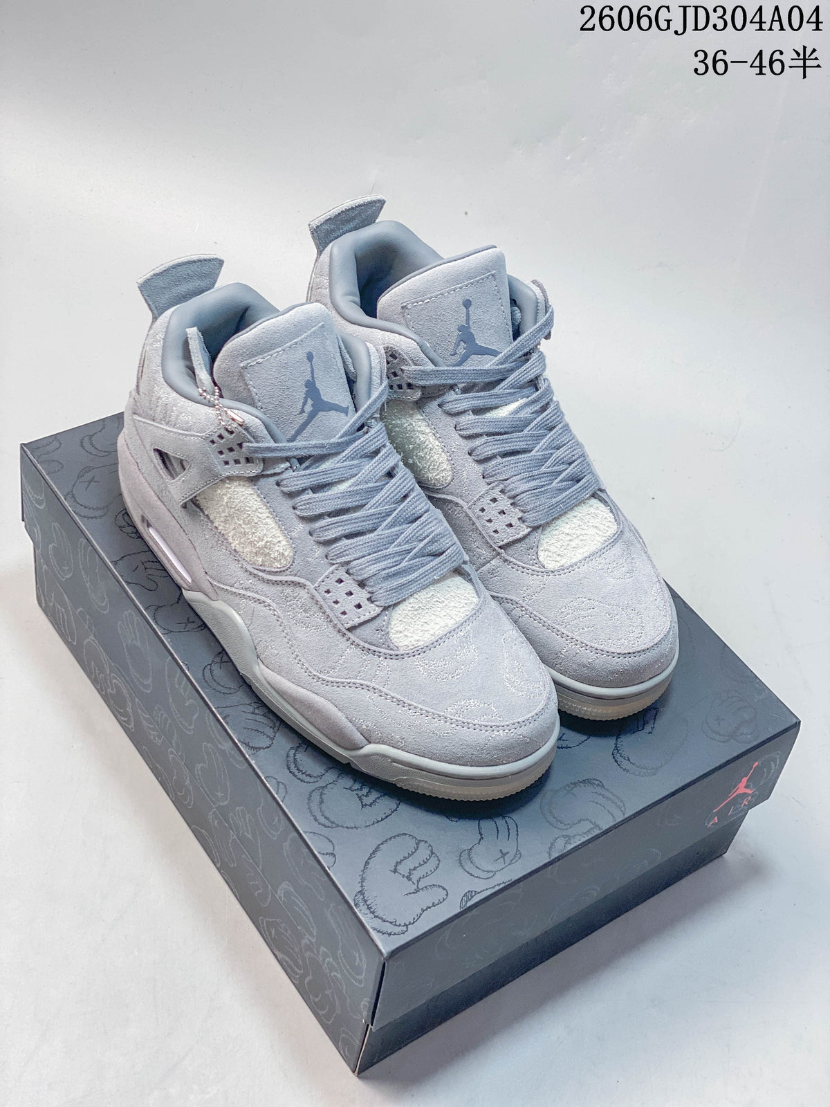 Jordan Air Jordan 4 Retro Grey Mid-Top Sneakers HV0823-108
