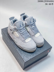 Jordan Air Jordan 4 Retro Grey Mid-Top Sneakers HV0823-108